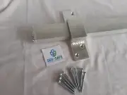 SEE-SAFE Security Door Safety Device Sliding Square Tube Bar Lock Barricade