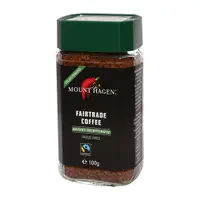 在飛比找誠品線上優惠-MOUNT HAGEN公平貿易低咖啡因即溶咖啡粉/ 100g