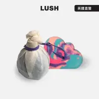 在飛比找momo購物網優惠-【LUSH 嵐舒】甜睡美夢 浸浴二重奏組合(薰衣草香 泡澡球