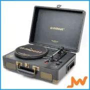 mbeat Uptown Retro Bluetooth Turntable/Cassette Player