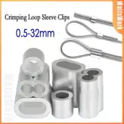 Luminum Swage Crimps/Sleeves Wire Rope Cable Ferrules For Stainless Steel Wire