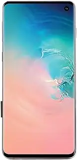 S10 Screen Replacement, 6.1 Inch Organic LED Display Digitizer Touch Screen Assembly with Fingerprint, Frame & Repair Tool for S10 G9730 SM G973U SM G973W G973F (Gold)