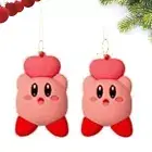 Kirby Ornament Keychain Kirbi Christmas gifts Kirby present
