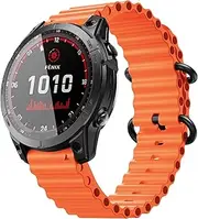 [VEVEL] For Garmin Fenix 6 Band 22mm Ocean Watch Band for Fenix 7, Fenix 5, Fenix 6 Pro, Fenix 5 Plus, Forerunner 955/945, Approach S60/S62, Epix
