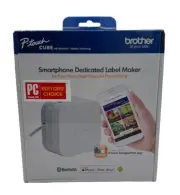 Brother P-touch Cube Bluetooth Label Printer - White PT-P300BT BRAND NEW
