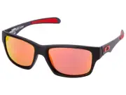 Oakley Jupiter Carbon Scuderia Ferrari Polarized Sunglasses OO9220-06 Black/Ruby