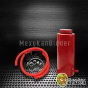 Red Aluminum 400ml Radiator Coolant Overflow Reservoir Tank for Honda Civic EK