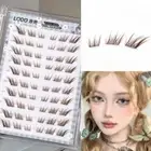 60Pcs Glue-Free Clusters Lashes Self-Adhesive DIY Lash Extensions for Women