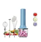 4-in-1 Electric Hand Mixer, Electric Whisk, Mini Onion Chopper 10Oz, Small Co...
