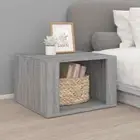 Bedside Table Grey Sonoma 57x55x36 cm Engineered Wood vidaXL