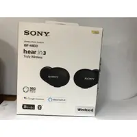 在飛比找蝦皮購物優惠-SONY WF-H800  (全新未拆封) (黑色)  真無