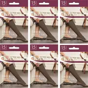 12 Pair Kayser Plus Sheer Knee Hi Black Stockings Pantyhose Tights H12200 Bulk Women