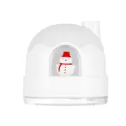 350ml Snow House Night Light Humidifier Home Car Sprayer Plug-in Version