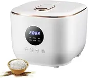 Low Sugar Rice Cooker, 3L Rice Cooker with Non-Stick Ceramic Glaze Interior & Stainless Steel Steamer Basket, 5 Cooking Modes, 24-Hour Smart Appointment for Families