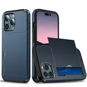 Clear Shockproof Bumper Case Cover For iPhone 15 14 13 12 11 Pro Max XS XR Plus - Dark Blue - For Apple iPhone XR