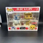 Funko Pop! D100 Retro Star Wars R2-D2 & C-3PO 2 Pack Special Edition B23