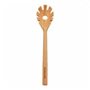 Kitchenaid Durable Sustainable Safe for Cookware Serving Maple Wood Pasta Fork