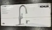 New Kohler Hamelin R33446-SD-VS Pull-Down Kitchen Faucet - Vibrant Stainless