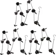 Pcs Elegant Iron Rain Chain Replacement for Downspouts Wind Chime Garden Decor Long Rain Chimes Chains Rust-Resistant for Home Temple Shop