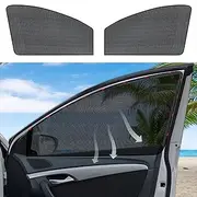 ZATOOTO Car Sun Shades for Driver Side Window, Front Window Sun Shade for Car Mesh Car Shade Protection from Heat and UV for Sleeping Camping