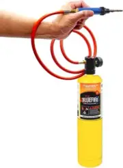 Propane/MAP Gas Soldering Torch Head Multi-Function Kit with 3' Hose Premium Por