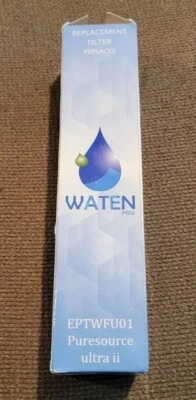 Waten H2o Replaces Frigidaire EPTWFU01 Pure Source Ultra ii Refrigerator Filter