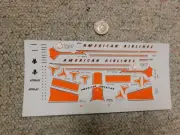 Airfix 1/144 decals Boeing 707 Astrojet American Airlines H56