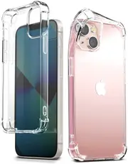 Goospery iPhone 15 Clear Phone Case Shockproof Bumper Cover iPhone15