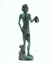 Diogenes The Cynic Bronze flat statue - Greek Philosopher - Cynicism Diogenis