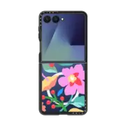 Galaxy Z Flip7 Impact Magnetic Case Ayumi Takahashi- Summer Flowers