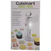 Cuisinart Cookie Press 25 Piece Set Cupcake Cake Decorating Frosting NEW IN BOX
