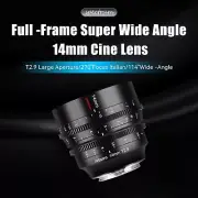 7artisans 14mm T2.9 Full Frame Ultra Wide Angle Cinema Lens for E/RF/Z/L Mount