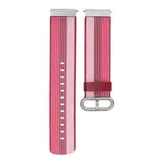 Replacement Watch Band Strap Wristband Nylon Loop for Fitbit Versa Sport Watch RED COLOR