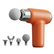 Mini Muscle Massager 6 Speeds Adjustable-Orange