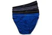 16 X Mens Holeproof Cotton Tunnel Brief Classic Shape Underwear Multi-Coloured