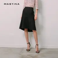 在飛比找蝦皮商城優惠-【MASTINA】簡約時尚魚尾-女短裙 魚尾 黑 灰(二色/