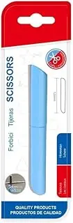 School Scissors 12 cm Child Safety Scissors Children's Scissors Rounded Tip Children's Scissors Paper Scissors Craft Scissors Small Portable Scissors - Blue