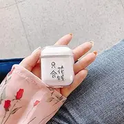 Air Smart Headphones Bluetooth Earphone Cost Money Pattern Shockproof Coloured Drawing PC Protective Case for Apple AirPods 1/2