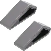 Tofficu 2Pcs Adjustable Laptop Stand Mini Heightening Support for Notebook Radiator Portable Black Grey Desktop Computer Riser for Reducing Heat and Improving Comfort
