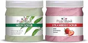 Neem Scrub 500gm with Strawberry Scrub 500gm