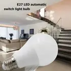 2*Sound+Light Sensor Control LED Lamp Automatic Smart Sensor Bulb Light (7W Hot