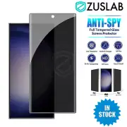 For Samsung Galaxy S23 Plus Ultra FE Privacy Tempered Glass Screen Protector