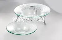 在飛比找樂天市場購物網優惠-歐式創意時尚單層果盤玻璃果盤果斗自助餐盤沙拉盤