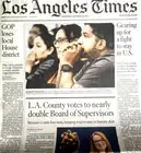 LOS ANGELES TIMES Nov. 13, 2024 TRUMP HUSH MONEY CONVICTION RULING DELAYED NFL