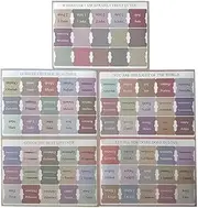 5/25 Sheets Bible Tags, Bible Tab Large Letter Print PVC Self-Adhesive Bible Colorful St Page Sticker, Book Tab Sticky Bible