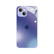 2PCS Gradient Glass Shockproof Phone Case for iPhone 11 Pro Max Couple Phone Case - Purple iPhone 11 Pro Max