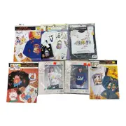 Iron-On Transfers No Sew Fabric Applique and Patches Assorted Patterns Lot 7