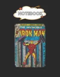 在飛比找博客來優惠-Notebook: Iron Man Classic Ret