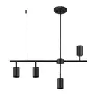 Globe Electric Track Lighting Kit w/ Pivoting Shade+Step Head 2.3' Matte Black