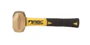 ABC Brass Hammers with Fiberglass Handle 2 lb. thru 5 lb. w/ 8",12",14" lengths